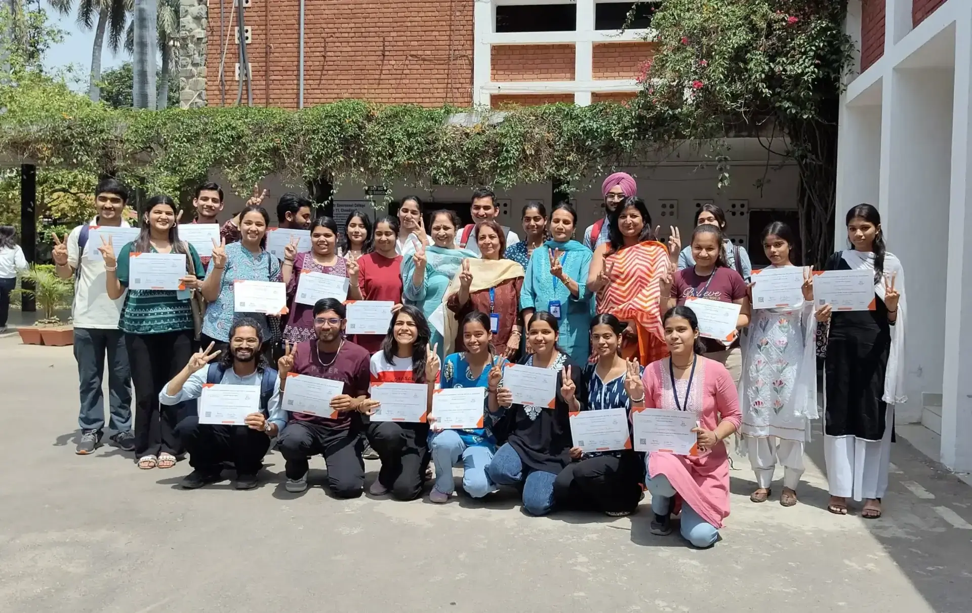 TalentGro university partnership event with faculty and students