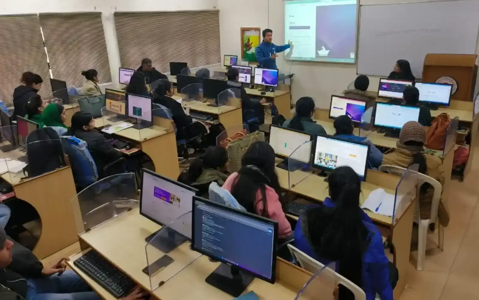 TalentGro career counselling workshop with college students