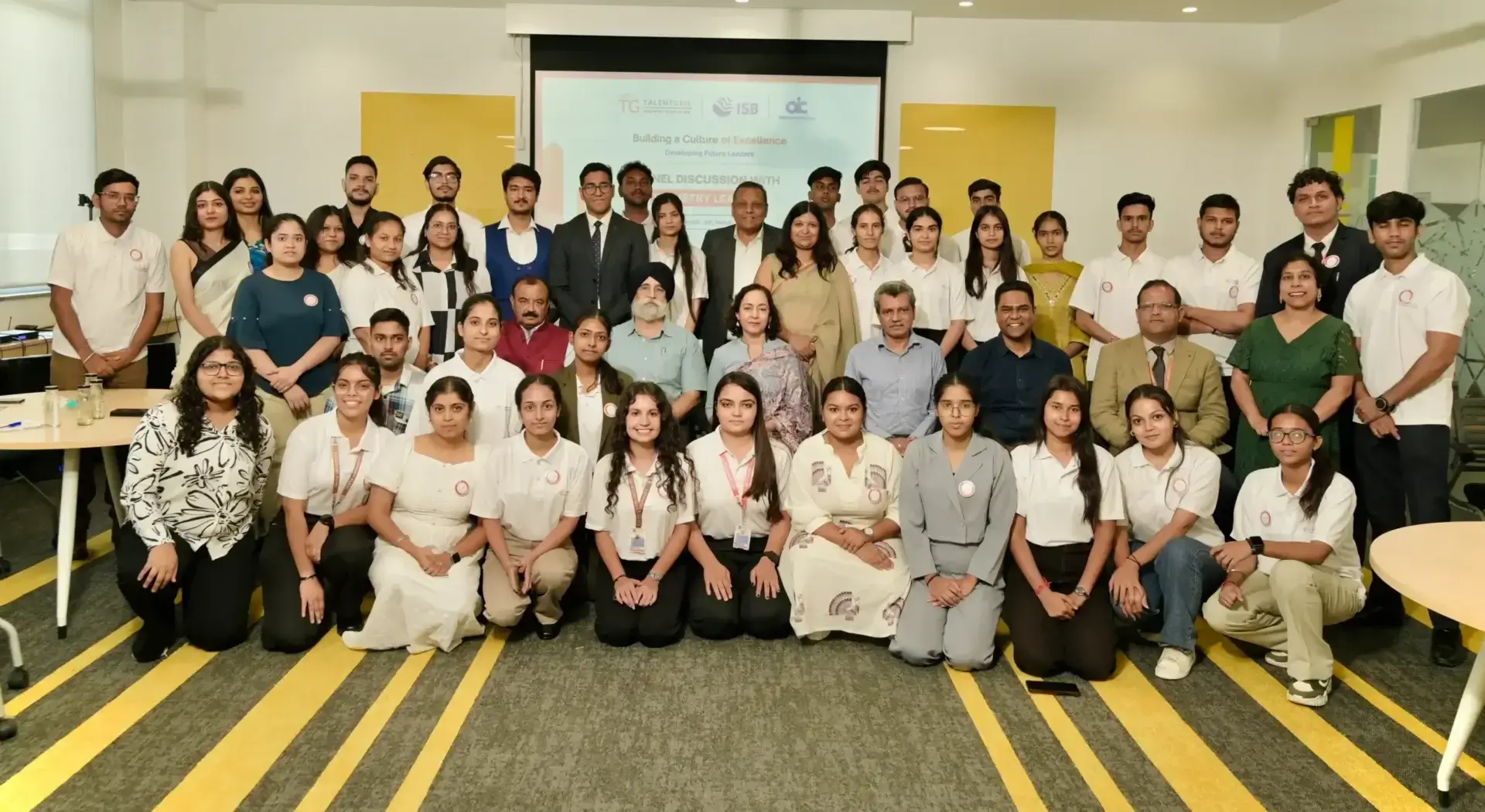 TalentGro placement training session at a university campus