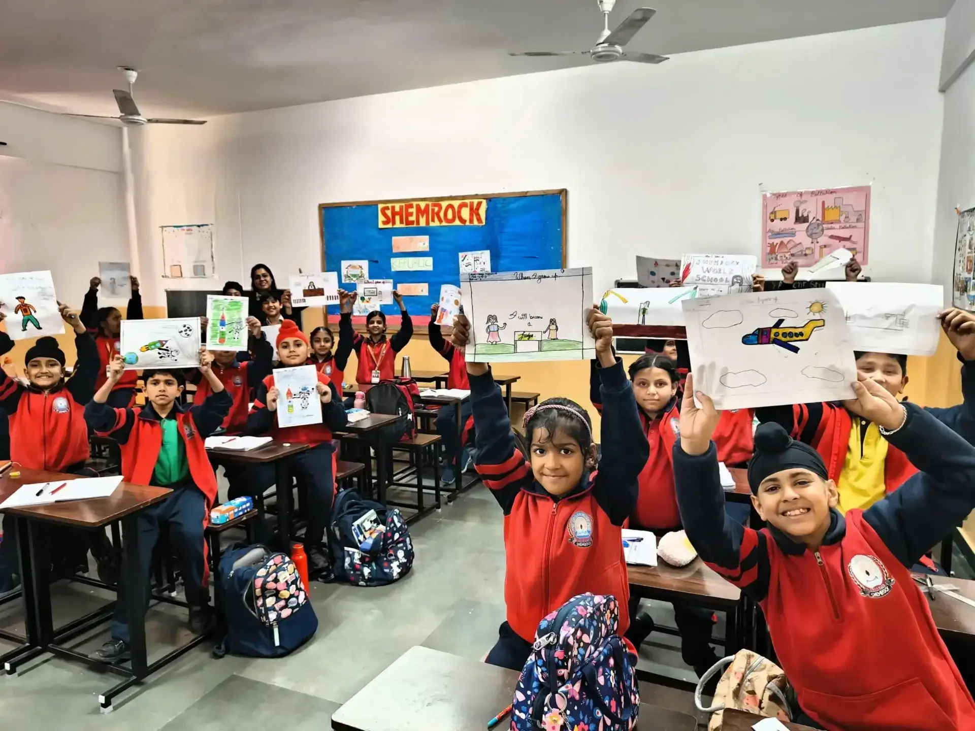 TalentGro career awareness activity with young school students