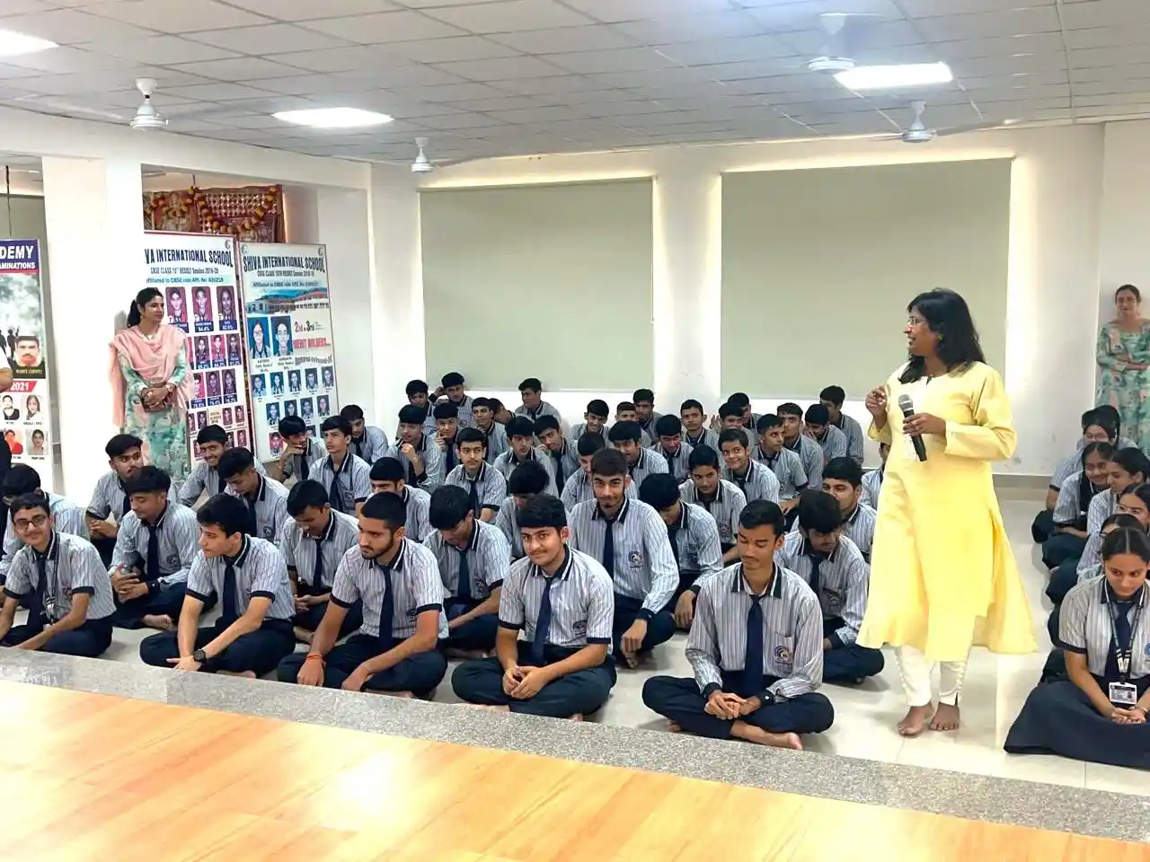 TalentGro career guidance session with school students